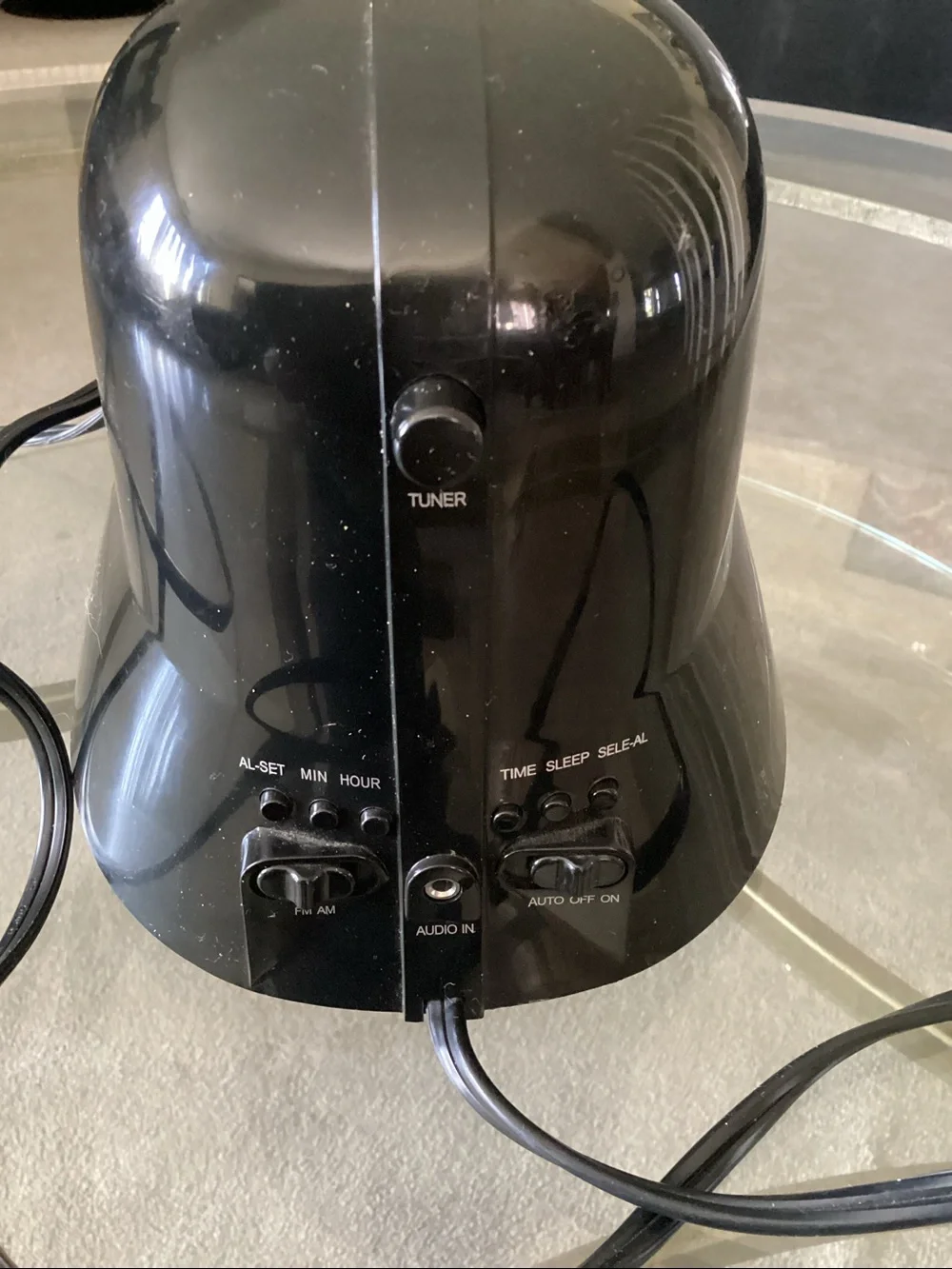 Dart vader alarm clock